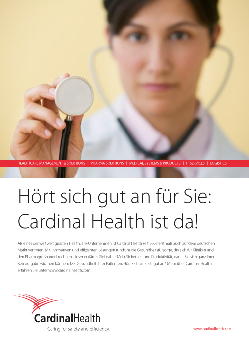 Cardinal Health | Kersten Müngersdorf – Freier Creative Director / Texter in ...